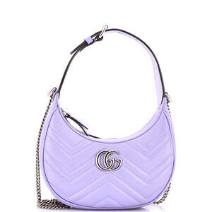 Gucci Gg Marmont Half Moon Hobo #236257G14B